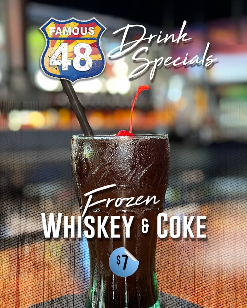 Frozen Whiskey and Coke