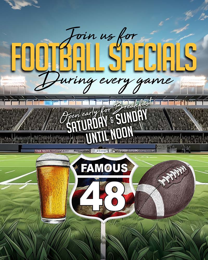 Scottsdale Sports Bar Football Drink Specials