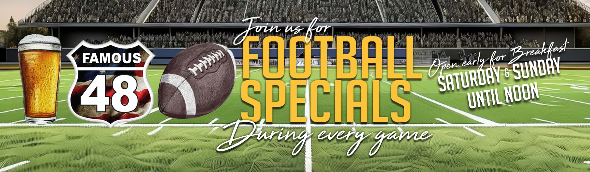 Football Dink Specials